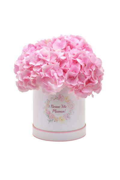 Boîte à Hortensia Rose