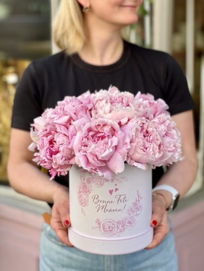 Boîte à pivoines / Fête des Mères